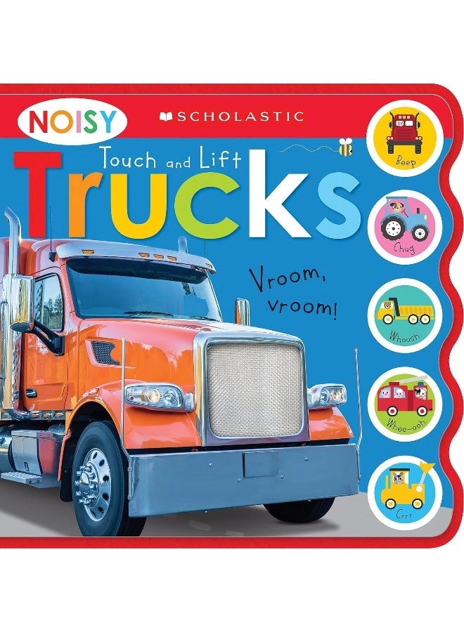 Noisy Touch And Lift Trucks Cloth Book