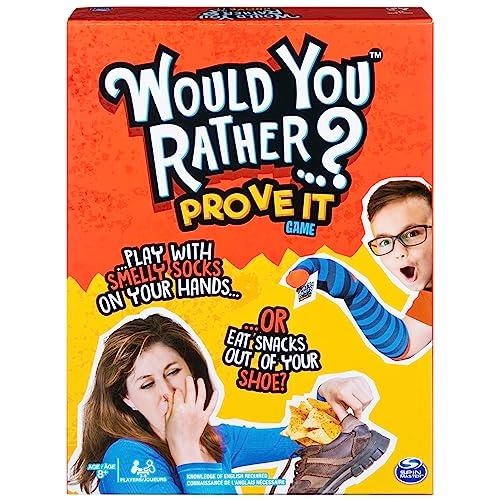 Would You Rather? Prove It - 1 Multilingual Suitable for children aged 8 years and above