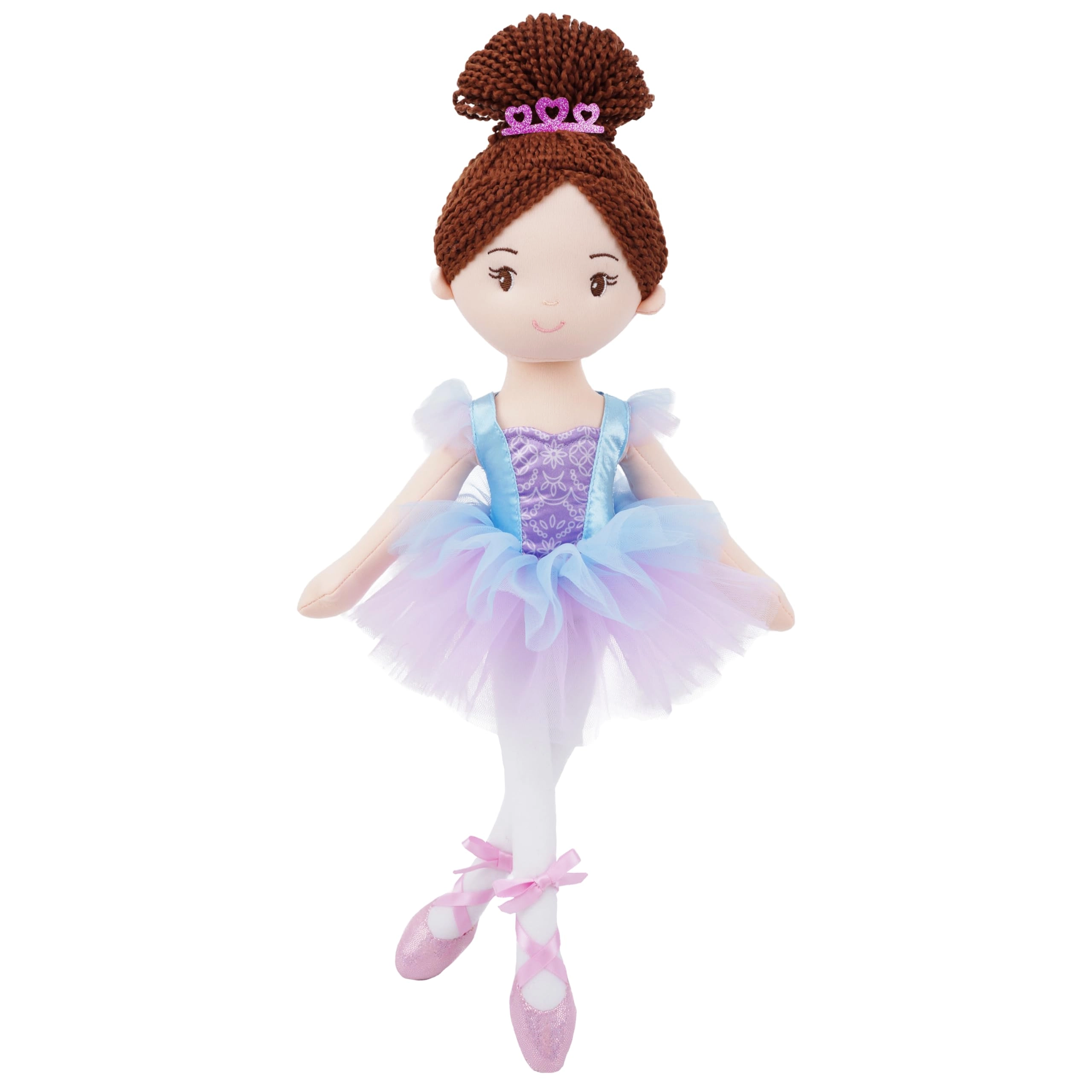 June Garden Bella Ballerina Doll - 16 Inches Tall Plush
