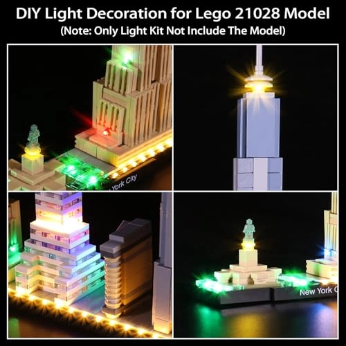Lighting Kit for LEGO New York City 21028