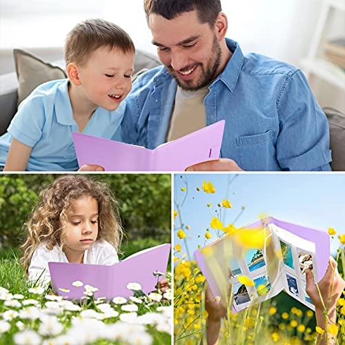 2x3" 256 Pockets PU Leather Photo Album