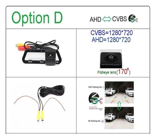 Car Rear View Camera - Night vision 1920 x 1080P