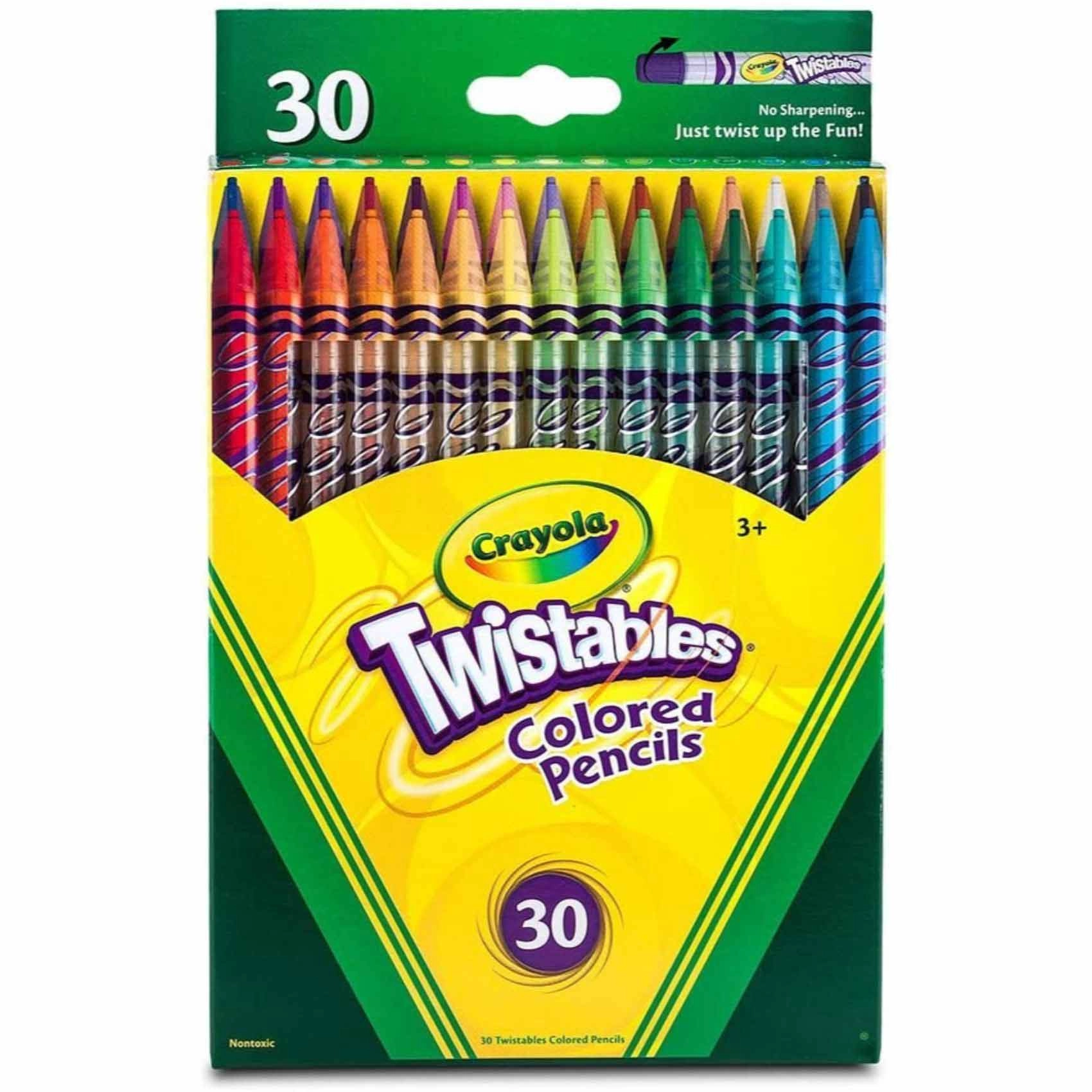 COLOR LAND CHILDRENS TOYS CENTER LLC TWISTABLE COLOR PENCILS - 30