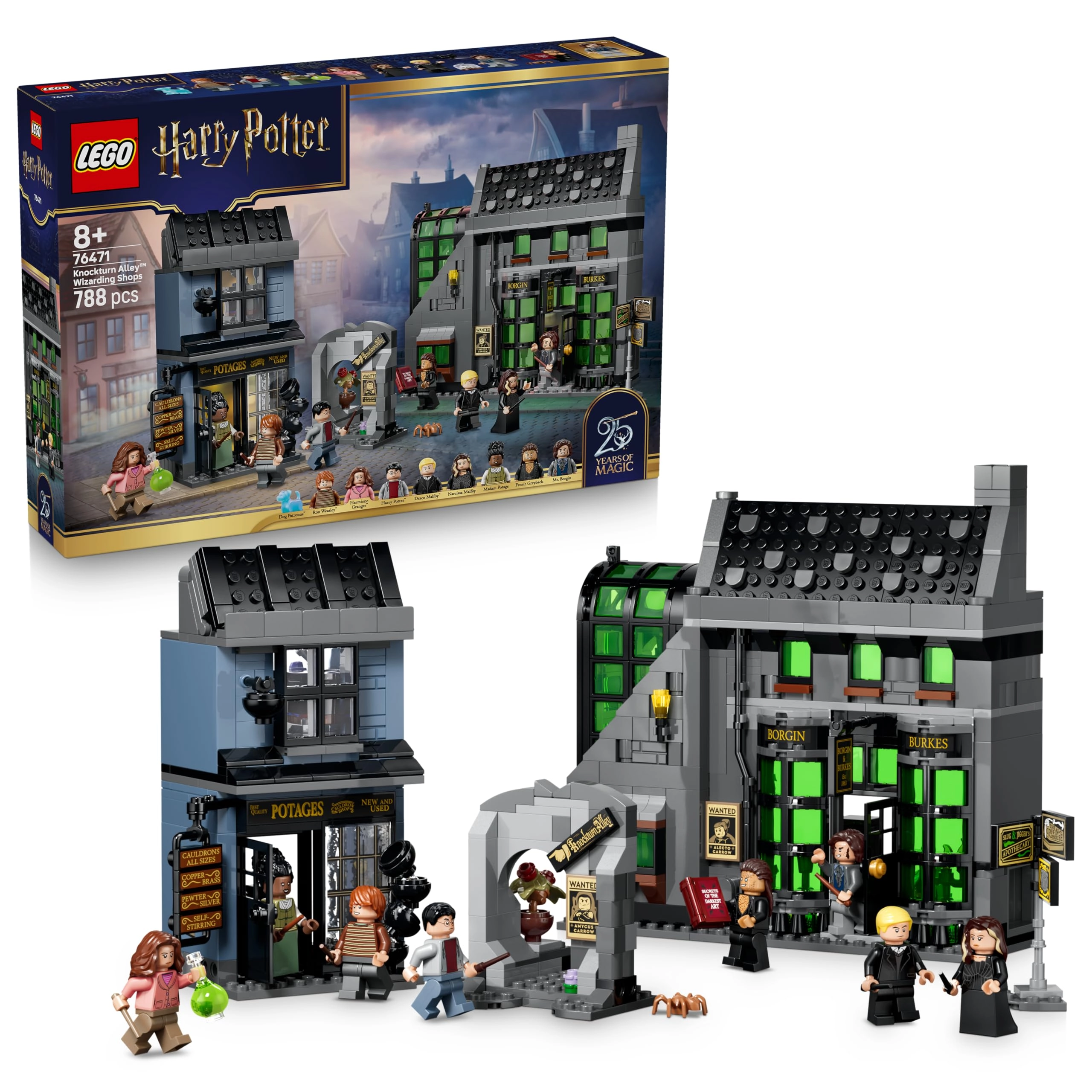 LEGO Harry Potter Knockturn Alley Wizarding Shops (76471)