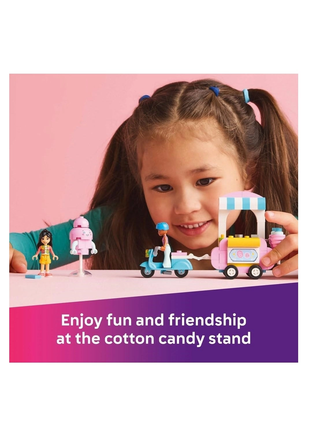 LEGO Friends Candyfloss Stand And Scooter (42643)