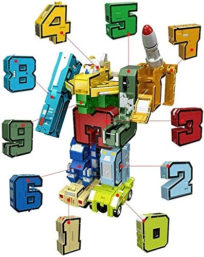 Alphabet Numbers Transformers - 2 months and up 1 pieces