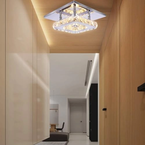 Mini Dimmable Crystal Chandelier