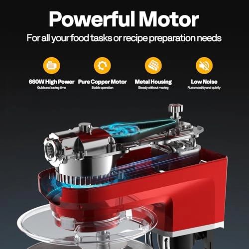 Stand Mixer - 8.5 Quarts 660 watts