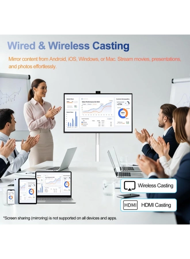 Portable Smart TV - 1080P 27 inch