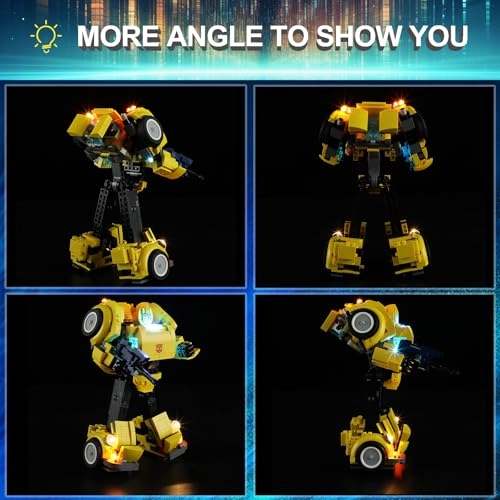 LED Light Kit for Lego 10338 Transformer Robot Set