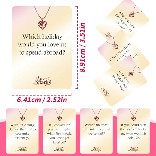 Card Game For Couples - 50 Cards (French)