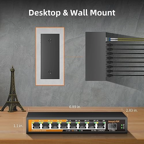 8 Port 2.5G Switch 8-Ports