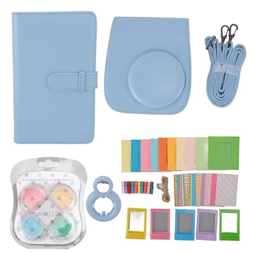 Camera Protective Case - 14x13x8cm Mini 12 PU Leather