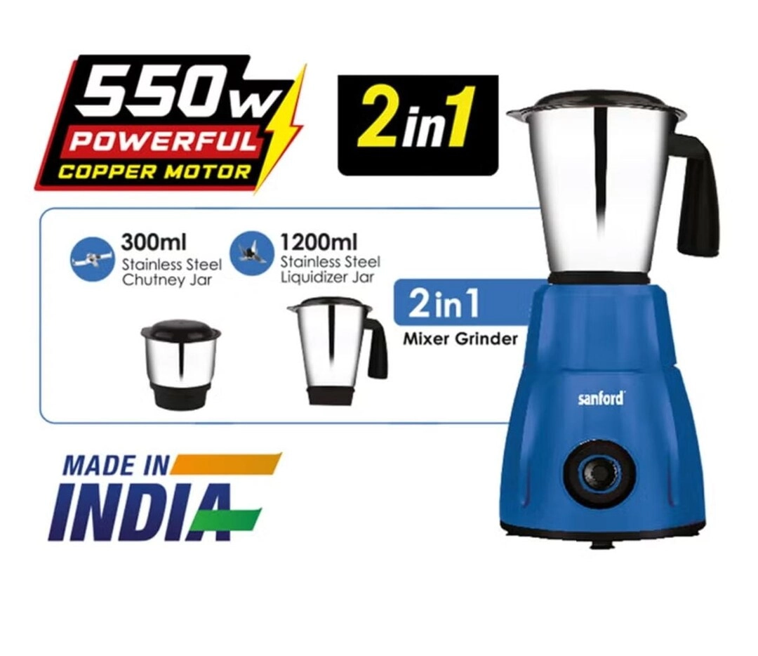 2 in 1 Heavy Duty Blender & Grinder