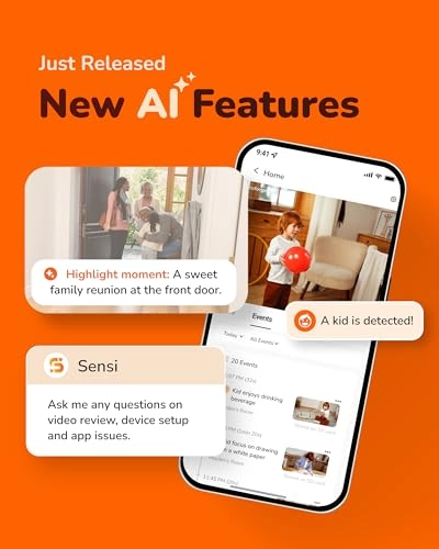 Indoor Pan-Tilt Security Camera 2.5K