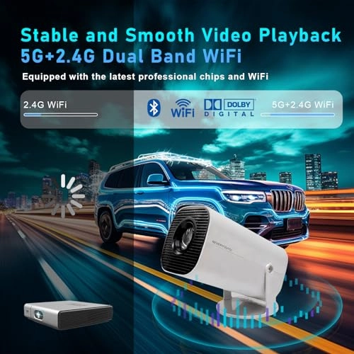 Mini Projector - 300 ANSI lumens 720P