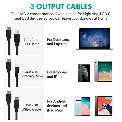 LMS-2 USB+3.5mm-Mini-Jack Microphone