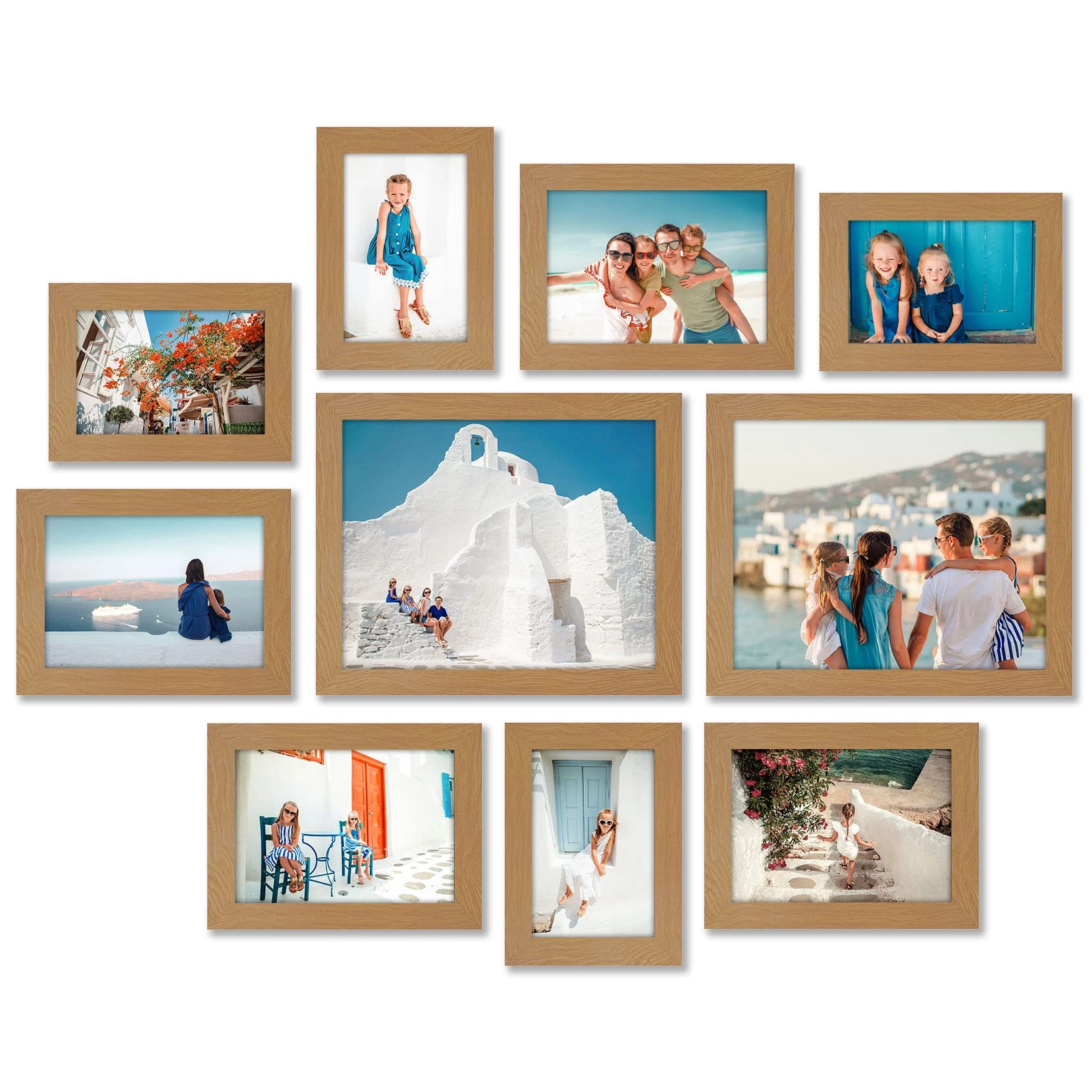 Americanflat Set of 10 Picture Frames