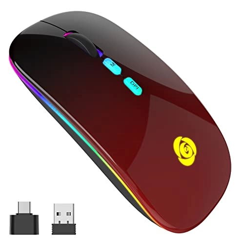 LED Wireless Mouse - Bluetooth