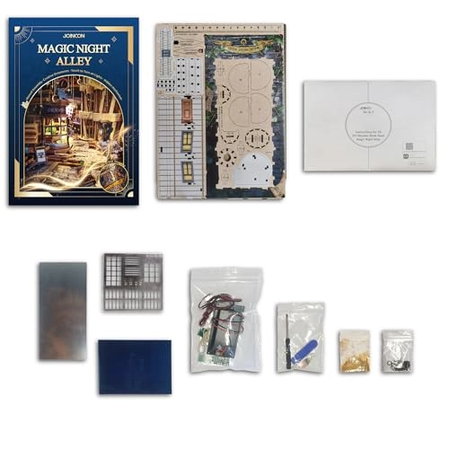Book Nook Kit - Magic Night Alley 1:12