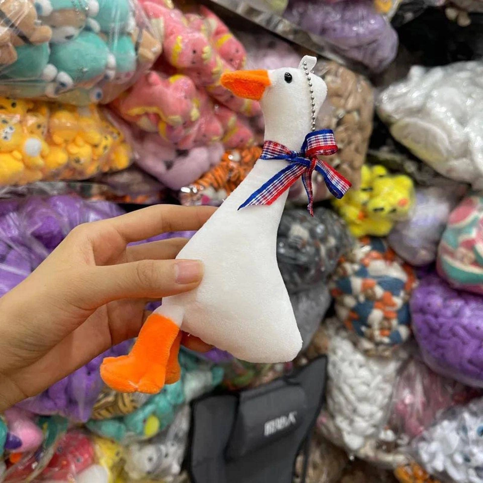 NC أوزة بيضاء كبيرة 130 cm PP القطن