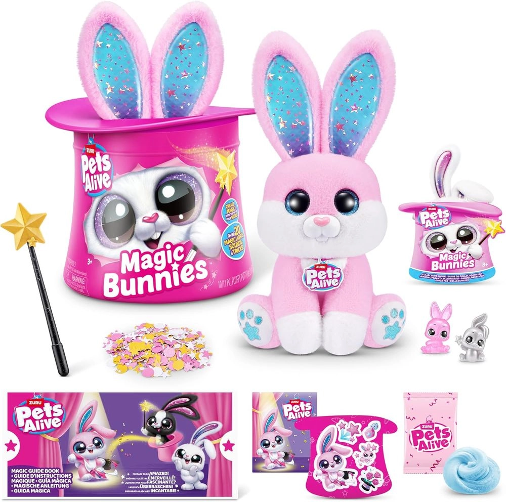 ZURU Magic Bunnies - Enchanting Lights and Sounds