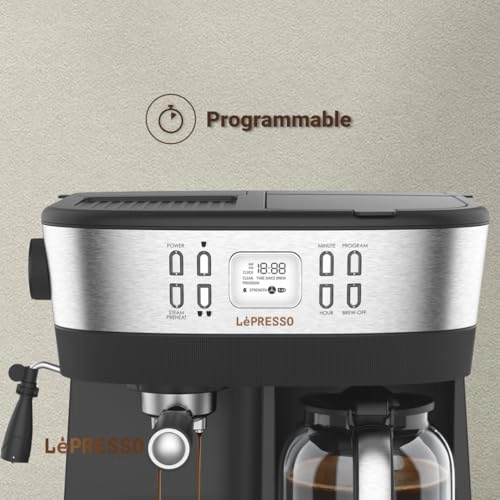 2-in-1 Espresso & Drip Coffee Machine & Milk GNIPDA11CS