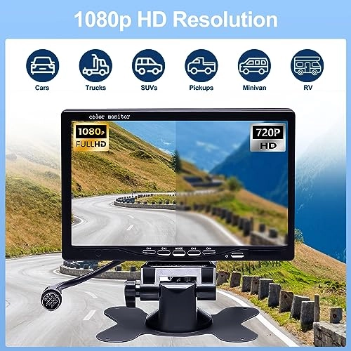 Reversing Camera Set with DVR - Night Vision Wired 1080P