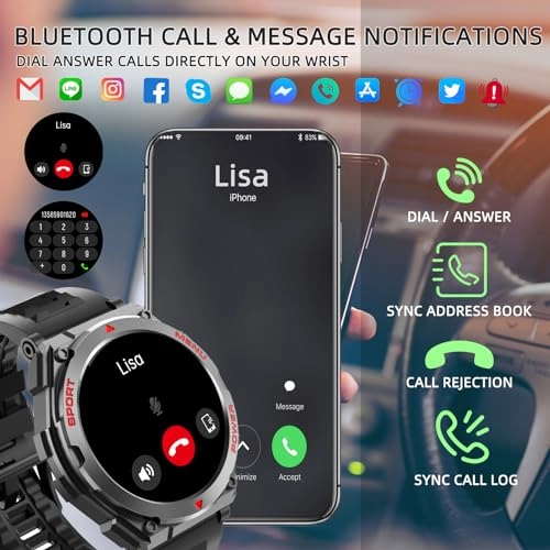 Military Smart Watch AI6
