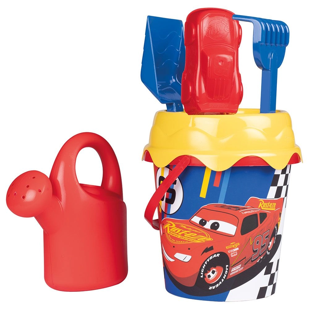 Smoby Cars Sand Bucket Set - Red 3+
