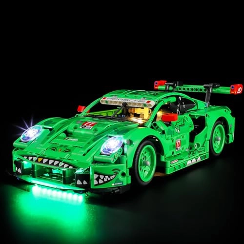 Light Set for Lego 42224 Porsche 911 GT3 R - LED Lighting Set Compatible