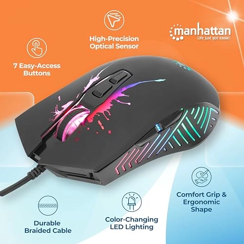 RGB Gaming Mouse - USB