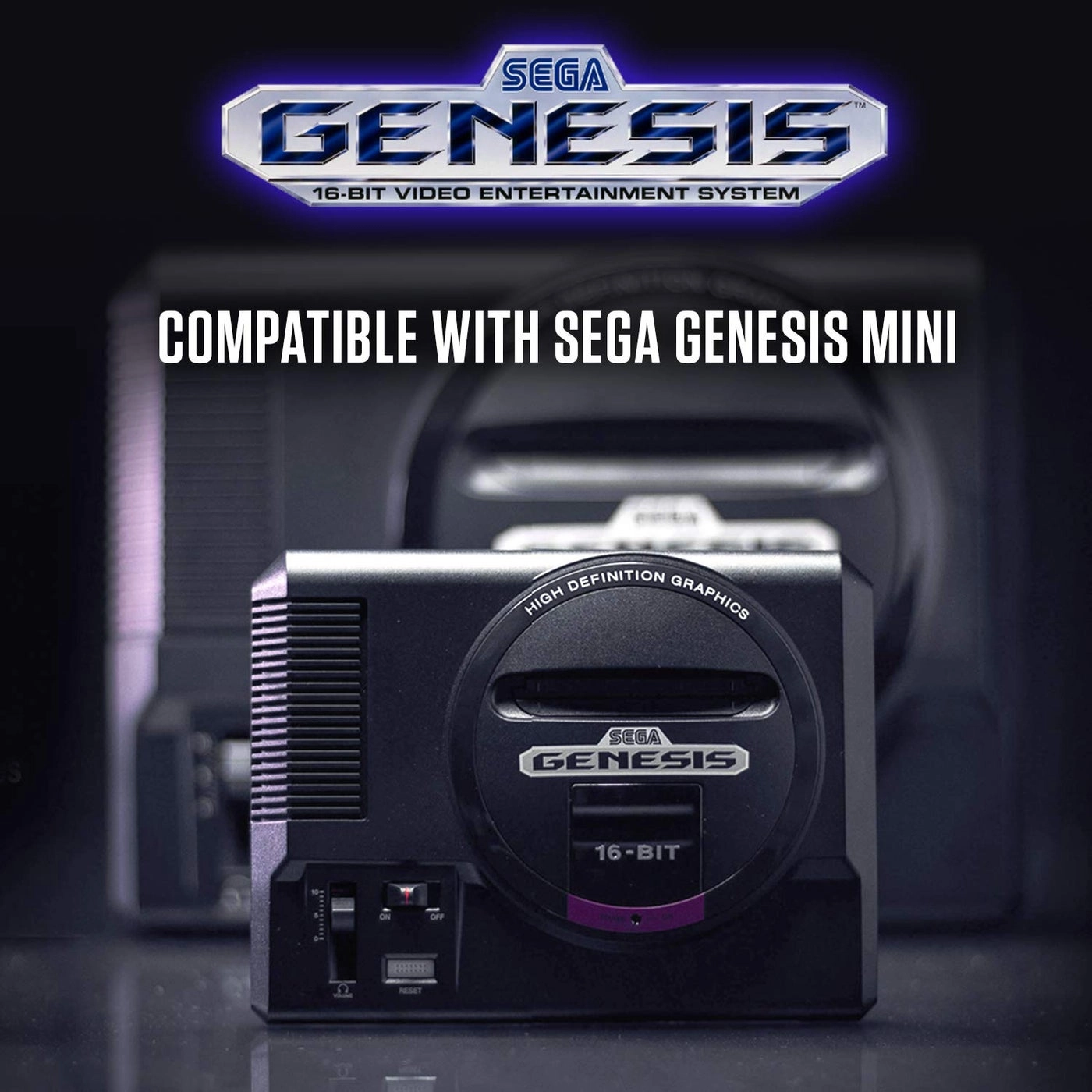Sega Genesis USB Controller - Black