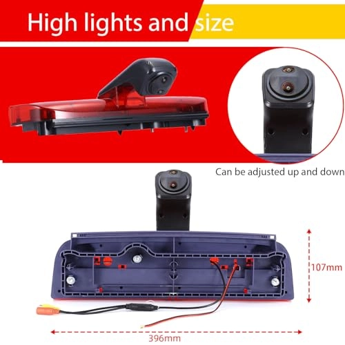Brake Light Reversing Camera - Night vision 520 TV lines