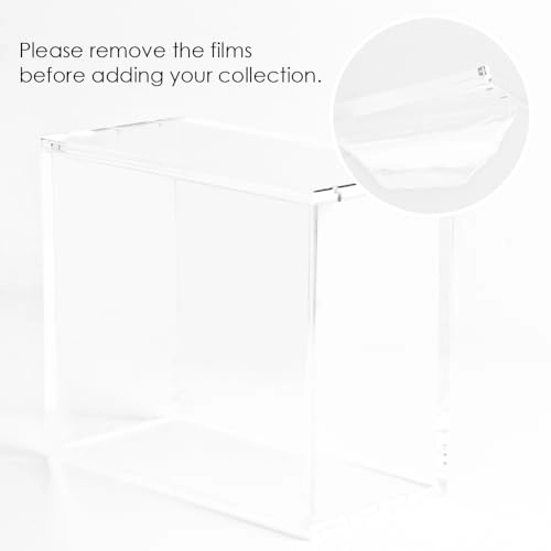 Clear Booster Box Acrylic Magnetic Protector Case - 7mm Six Strong Magnets