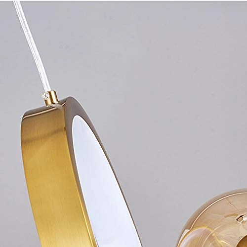 Edison Lamp Shade - G9 Electroplating bronze and amber
