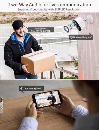 Wireless Outdoor Camera 2K