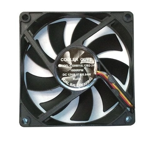 Fan - 12vDC IP67 80x25mm