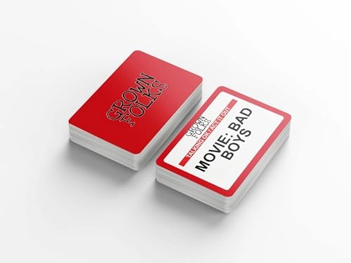 ISSA Black Thang Charades Game - 100 Cards English 18 years and up