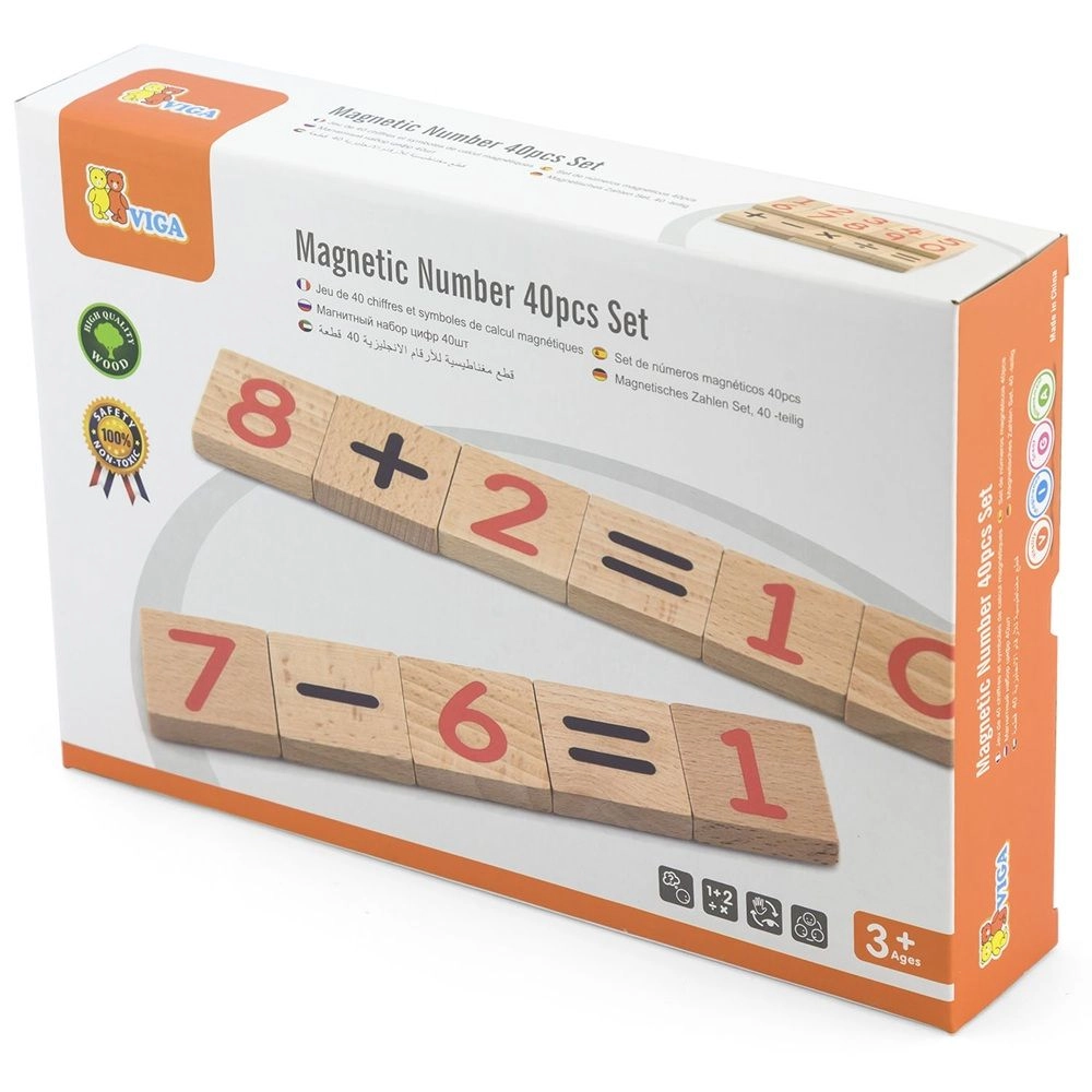 Magnetic Numbers - 3+ 37 pieces