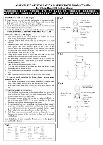 Heritage - 4 Light Convertible Mini Chandelier Ceiling Mount Black
