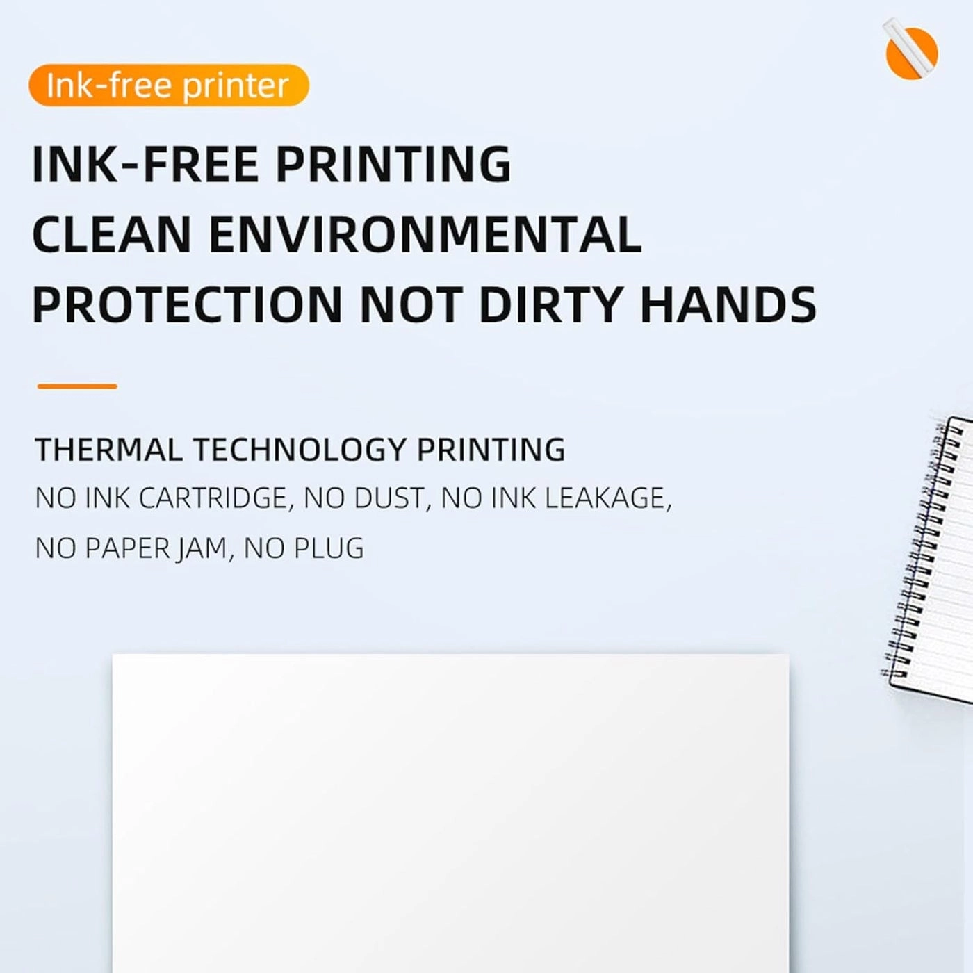 A4 Thermal Printer - Inkless Printing 210 or 218mm