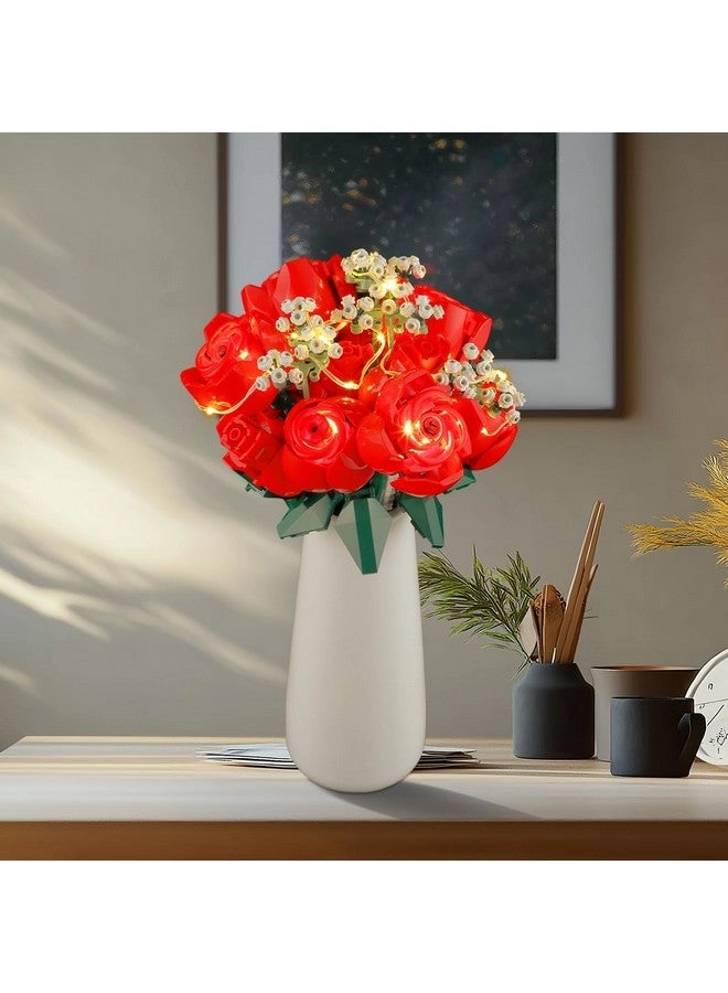 Light Kit for LEGO Bouquet of Roses - Music Version Compatible with LEGO Icons 10328