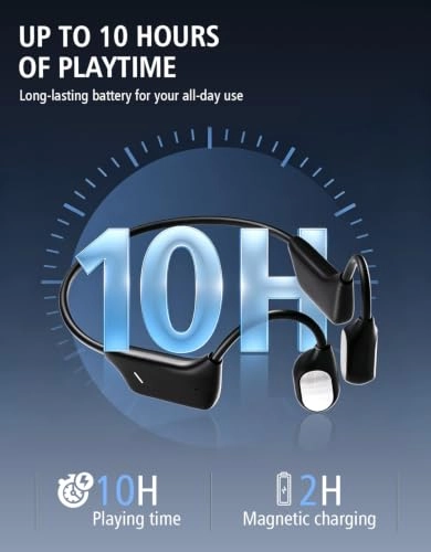 Bone Conduction Open-Ear Headphones Wireless Headphone