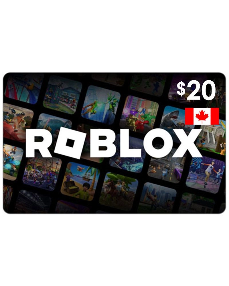 Roblox Prepaid Company, LLC. Gift Card - CAD 20