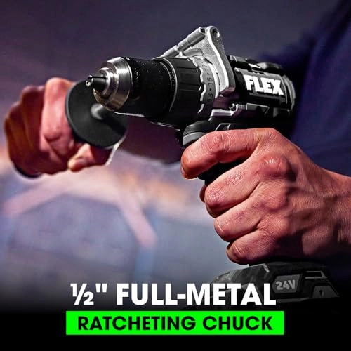 1/2-Inch 2-Speed Drill Driver - 24V 1,400 In-Lbs