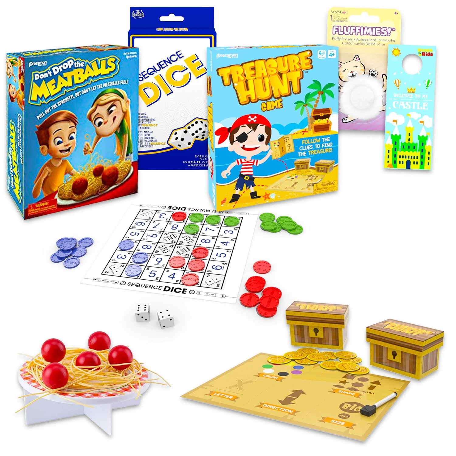 Goliath Sequence + Treasure Hunt + Don't Drop The Meatballs