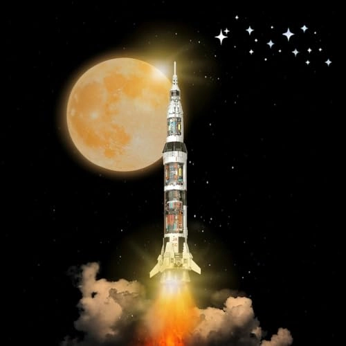 Space Rocket - 1578 pcs Space