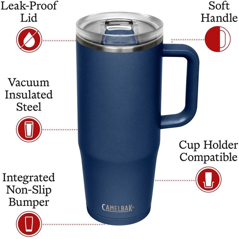 Stainless Steel Thrive Travel Mug - 946ml