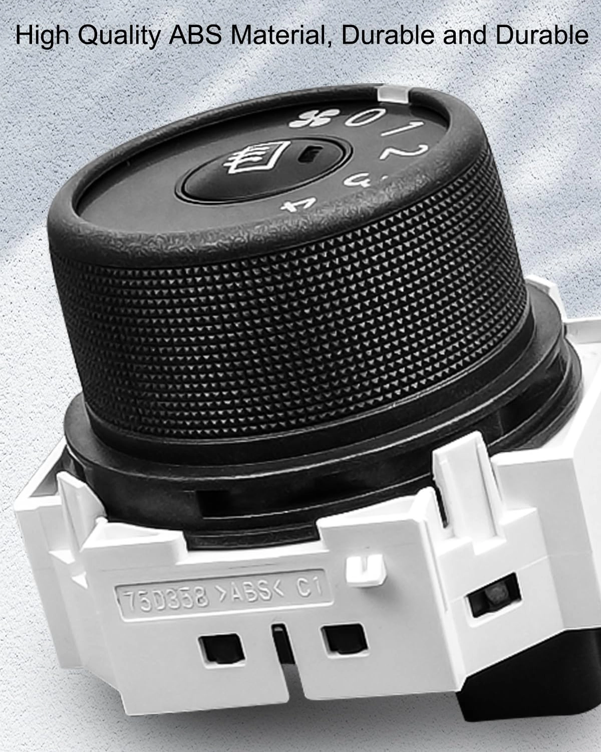 AC Blower Fan Knob Switch - Wind Speed Control 4 speed